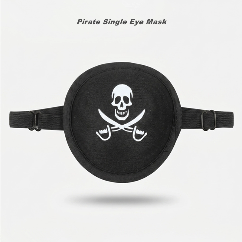 海賊風の3Dデザイン、片目用アイマスク。光を遮断し、快適な睡 - 3D Printing Mask のレビューと価格