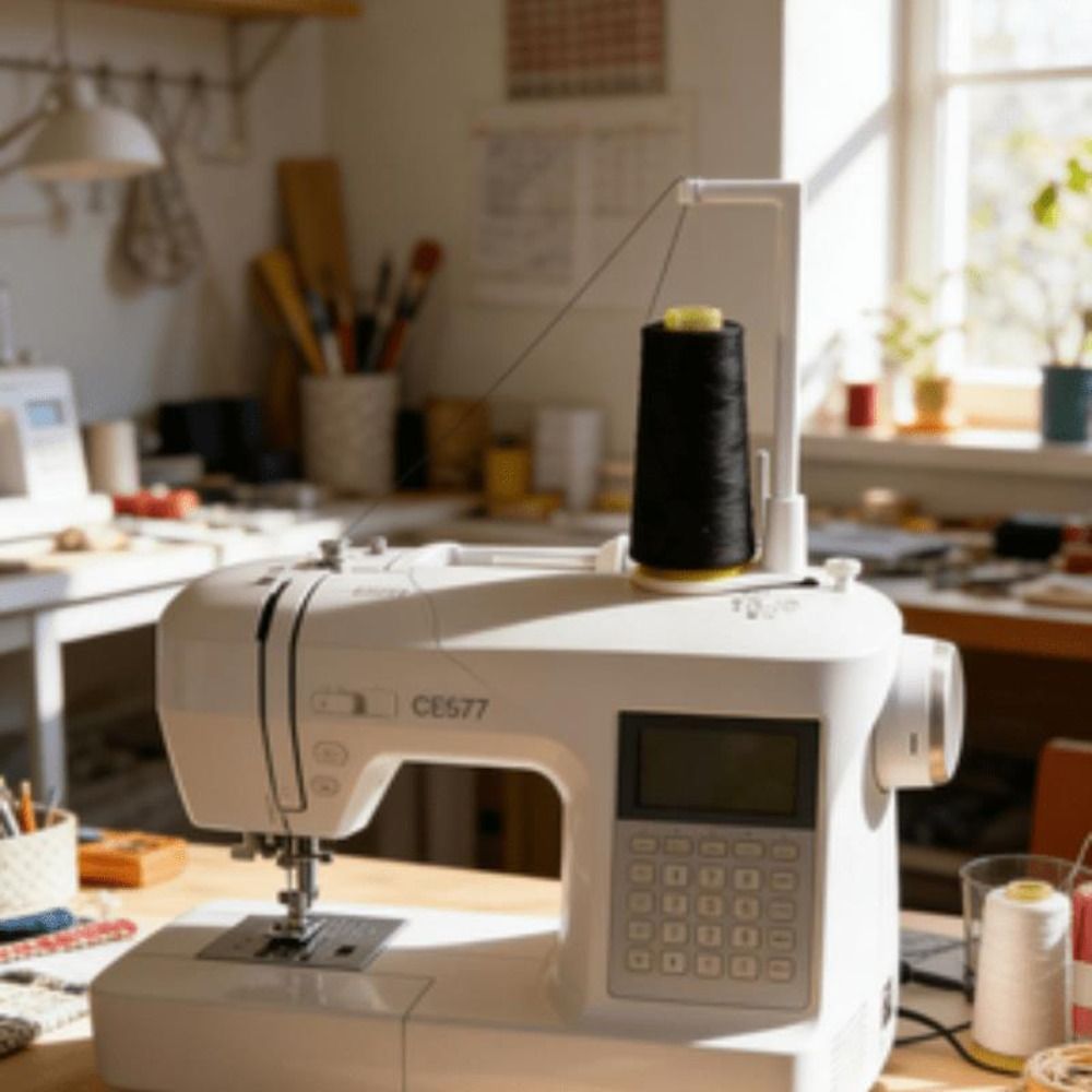 3Dプリント製ミシン糸スタンド、スムーズな糸送り、軽量で頑丈 - 3D Printing Guide のレビューと価格