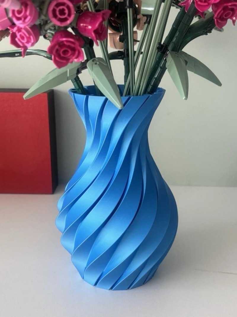 花瓶レゴ花束バラ花花束ビルディングブロックモデルレンガ花瓶デ - 3D Printing Lego Bricks のレビューと価格