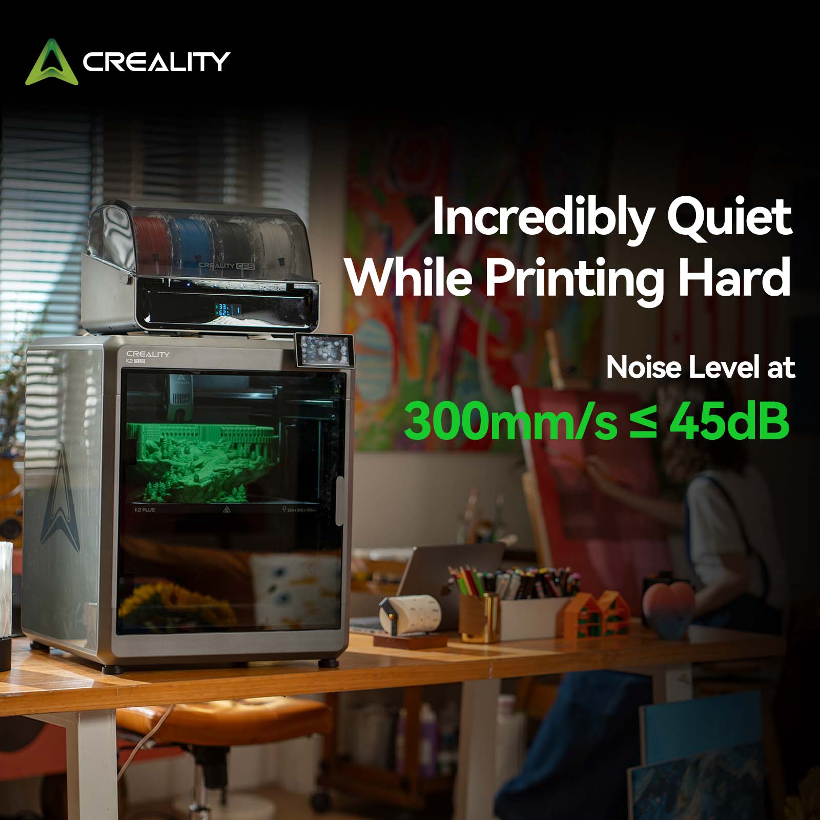 3DプリンターCreality-K2 plus,速度600m - 3D Printing Online Service のレビューと価格