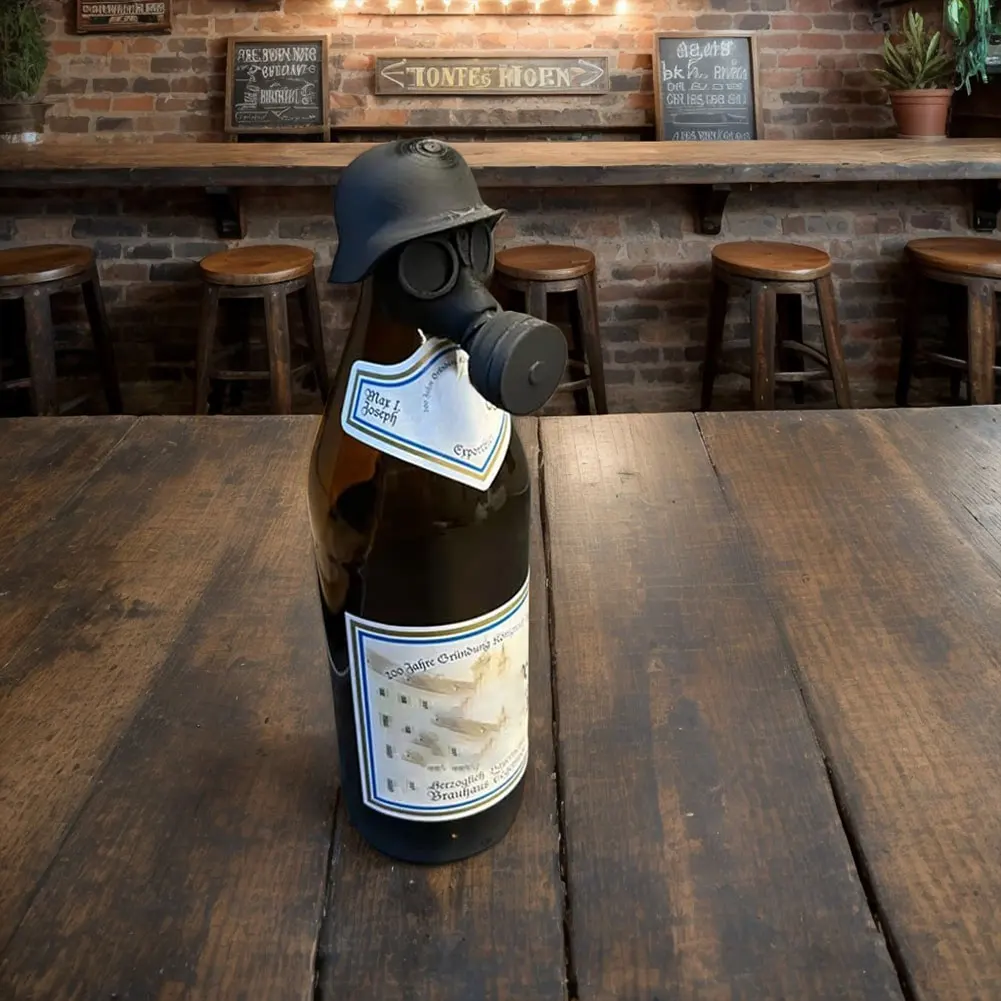 1/2 個 3D 印刷ガスマスクビールボトルトッパー再利用可 - 3D Printing Mask のレビューと価格