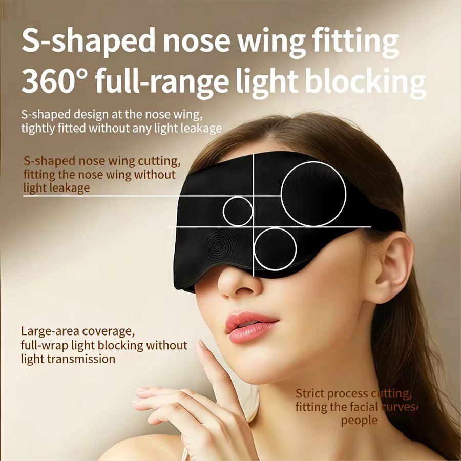 3個入り 3Dメモリーフォーム アイマスク ソフト遮光 睡眠 - 3D Printing Mask のレビューと価格