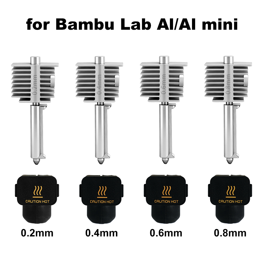 3D プリントアクセサリー A1/A1 ミニ統合ノズルホット - 3D Printing Bambu Lab のレビューと価格