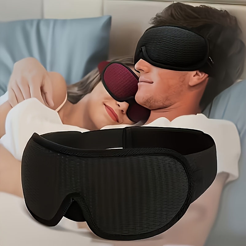 3Dスリープマスク、超快適遮光、調節可能なヘッドバンド、柔ら - 3D Printing Mask のレビューと価格